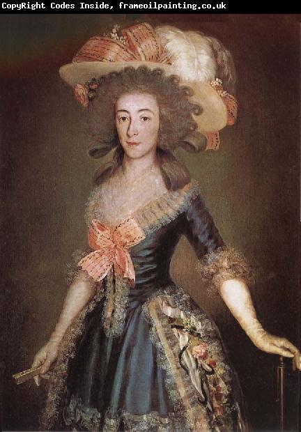 Francisco Goya Countess-Duchess of Benavente